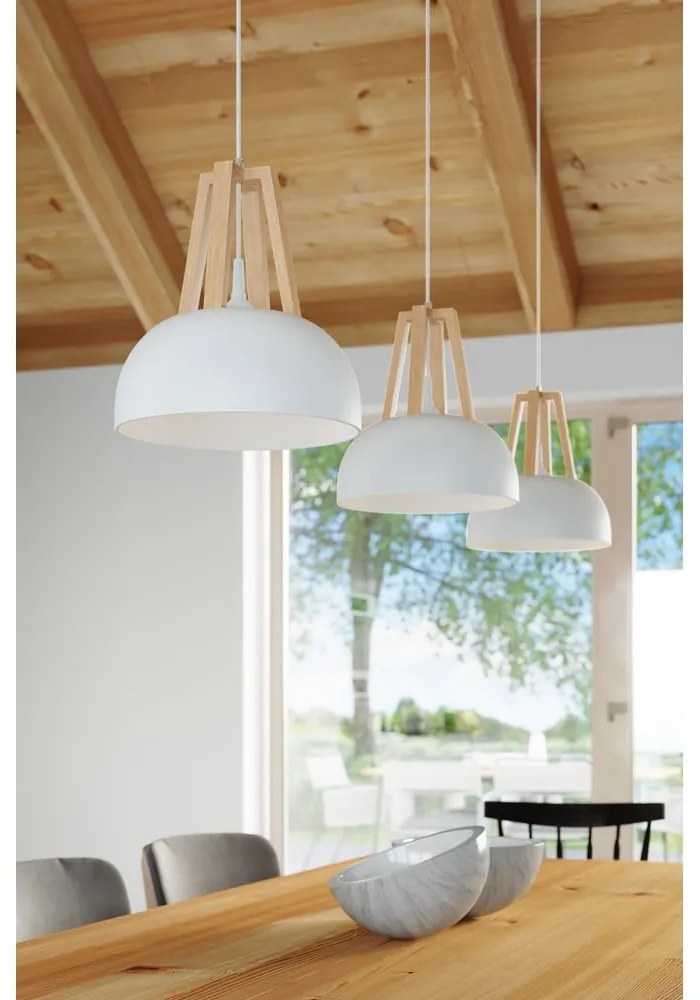 Apparecchio a sospensione bianco Olla - Sollux