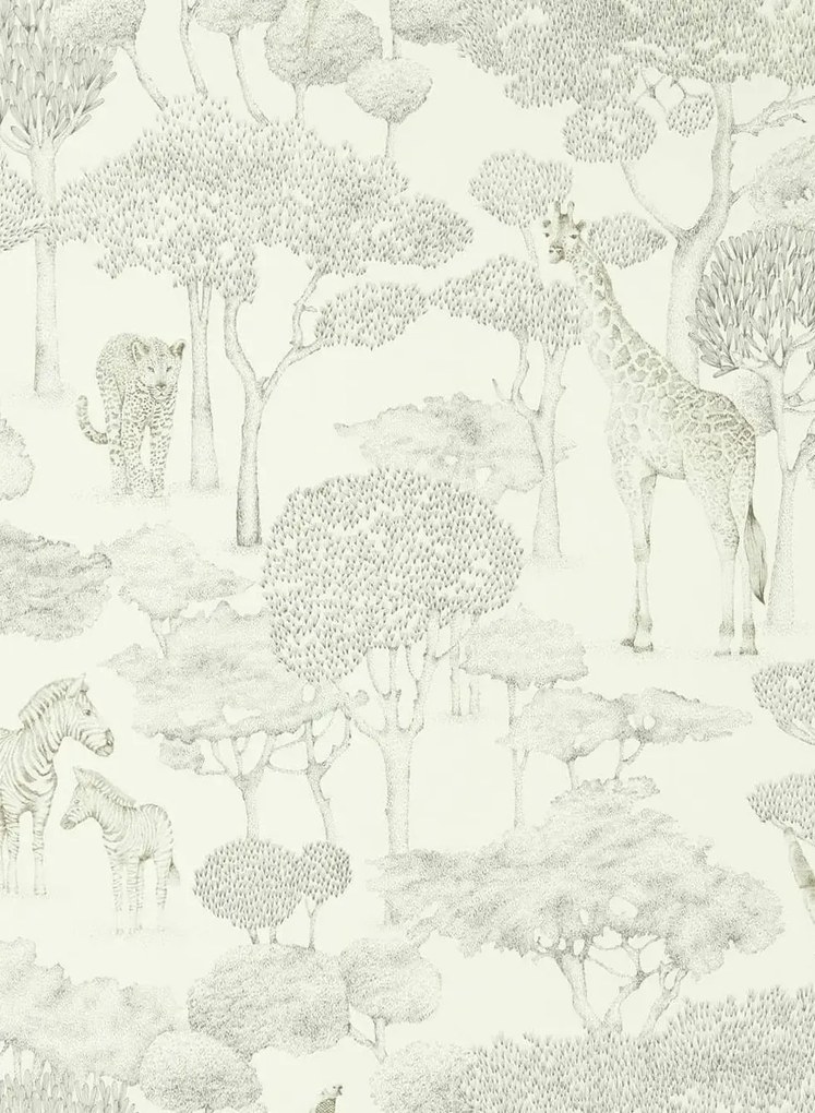 Harlequin Carta da parati Shamwari - Chalk/ Slate