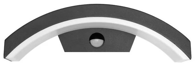 Ecolite Z1107/PIR-CR - Applique a LED da esterno con sensore STYL LED/8W/230V IP44