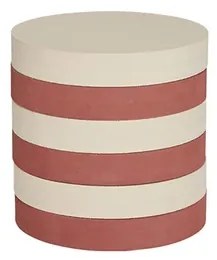 Iro Stacking Stool Vanilla/Nutmeg - OYOY Living Design