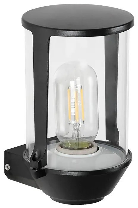 Prezent 28212A - Applique da esterno TOBBO 1xE27/35W/230V IP54 nero