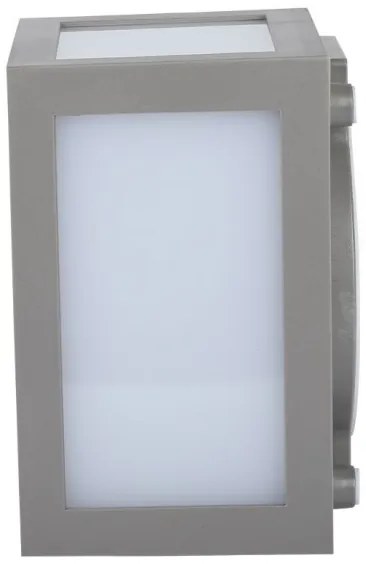 Applique a LED da esterno LED/12W/230V 3000K IP65 grigio