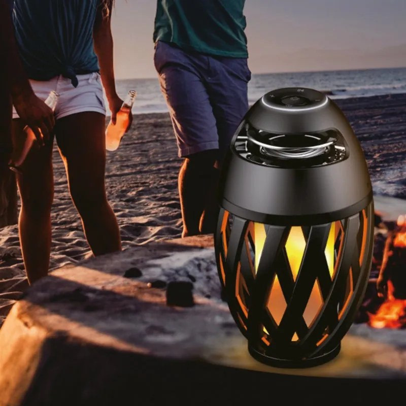 Lampada da esterno senza fili BLOP H 16.5 cm, in abs, luce giallo, LED