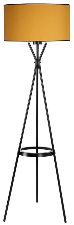 Lampada da terra VENEDIK 1xE27/60W/230V arancione/nero