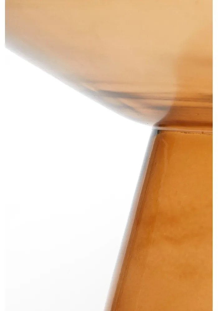 Tavolino rotondo in vetro ø 37 cm Dakwa - Light &amp; Living