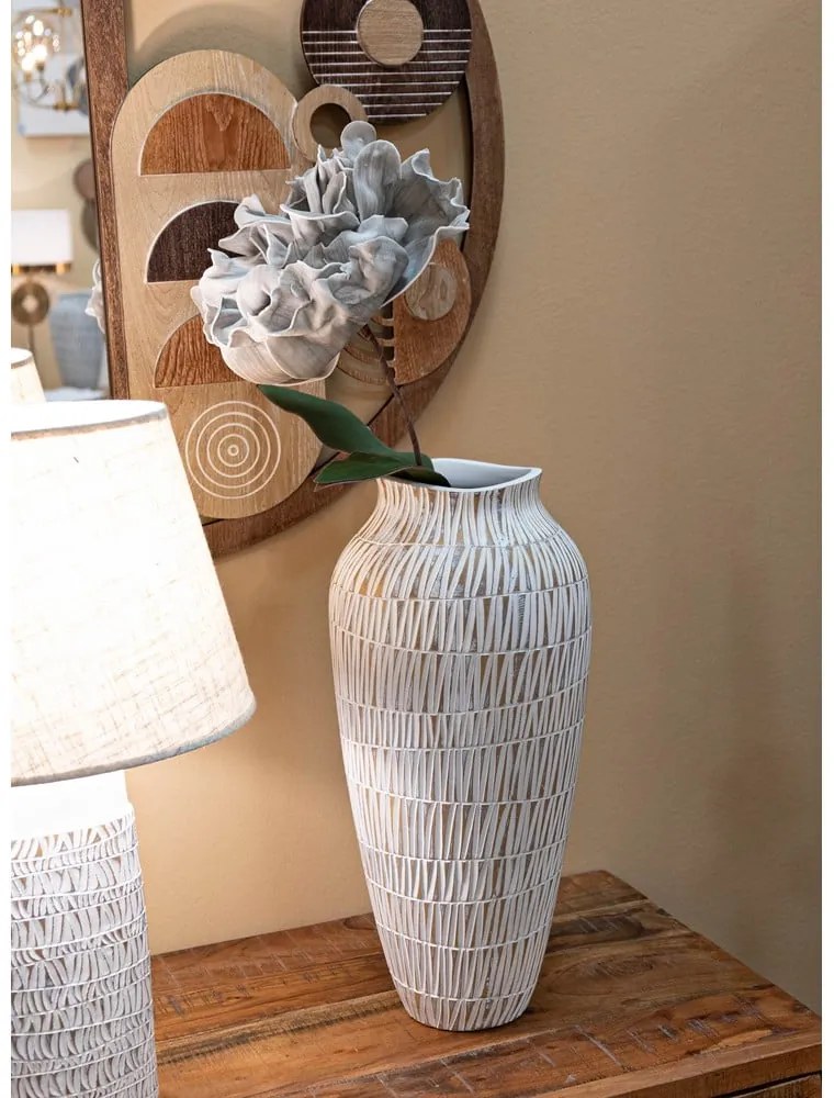 Vaso in poliresina bianca altezza 50 cm Stiky - Mauro Ferretti