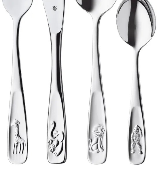 WMF - Set di posate per bambini ZOO 4pz
