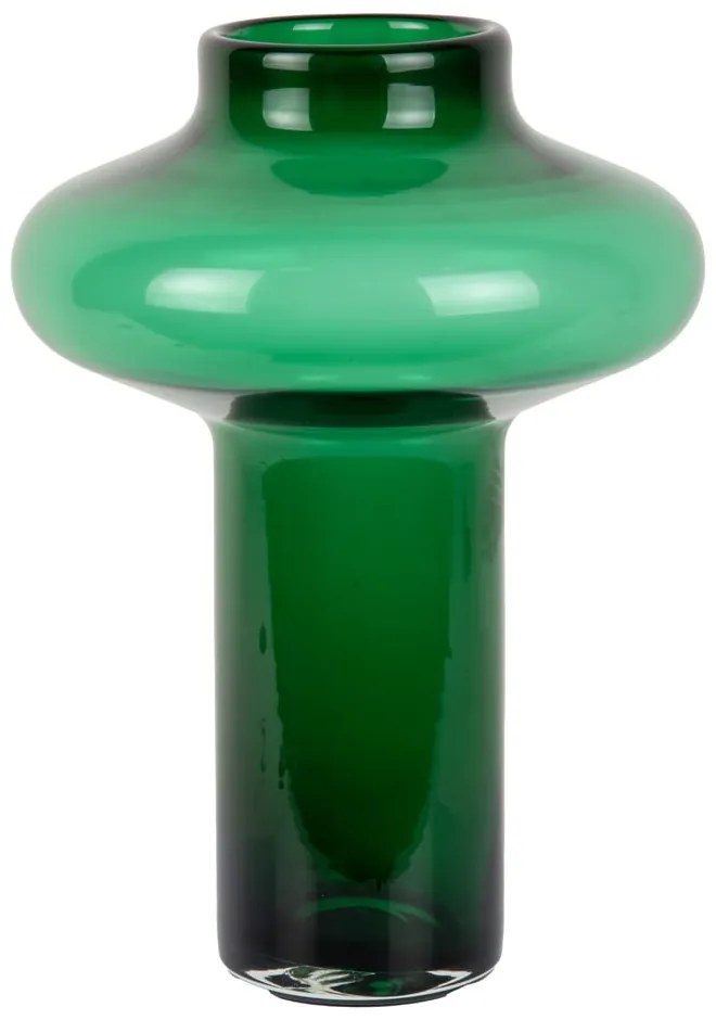 Vaso verde in vetro (altezza totale 37 cm) Asombroso – PT LIVING