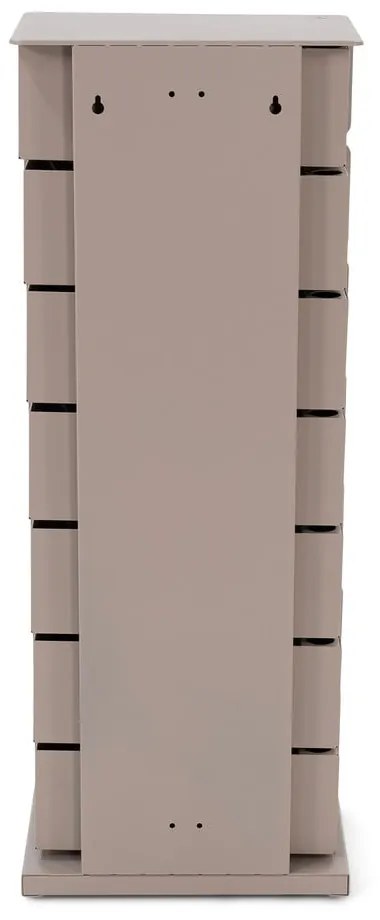 Cassettiera in metallo grigio-beige 37x98,5 cm Joey - Spinder Design