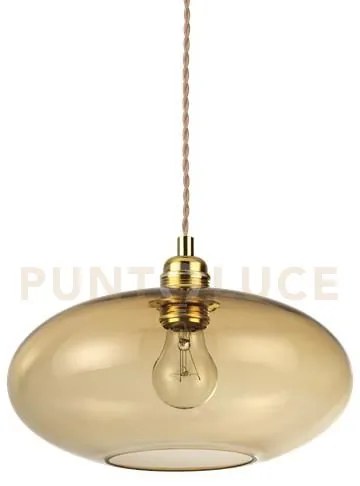 Lampada a sospensione 1 luce blob sp1 ambra