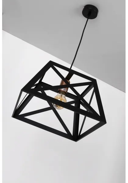 Lampadario su filo ORIGAMI 1xE27/40W/230V