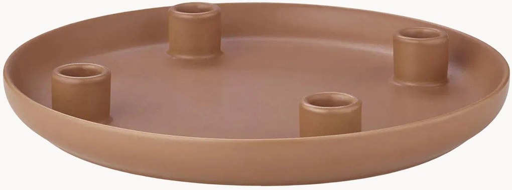 Portacandele in ceramica Vela