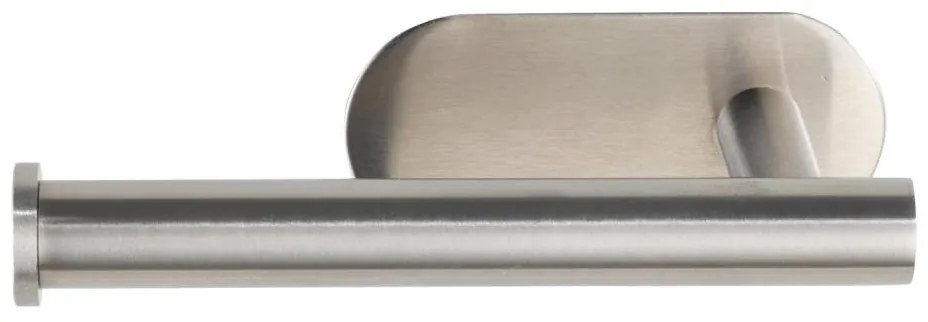 WENKO 24166100 - Portarotolo per carta igienica TURBO-LOC OREA MATT 16x7 cm acciaio inox/argento