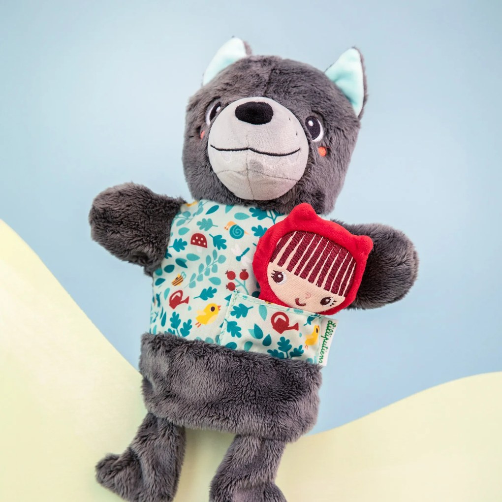 Lilliputiens - Marionetta a mano - Louis il lupo