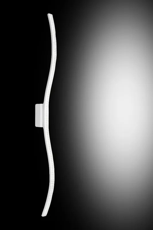 Applique LED moderno Ada bianco IP20, luce bianco naturale 1980 lumen, NOVECENTO