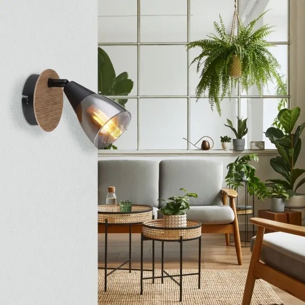 Globo 54311-1 - Faretto da parete MUBBY 1xE14/25W/230V