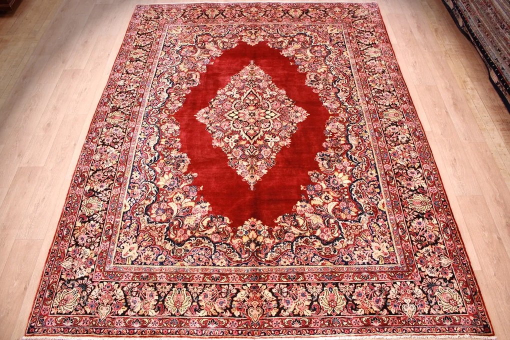 Sarouk Tappeto 360 x 270 (Iran) Annodato A Mano