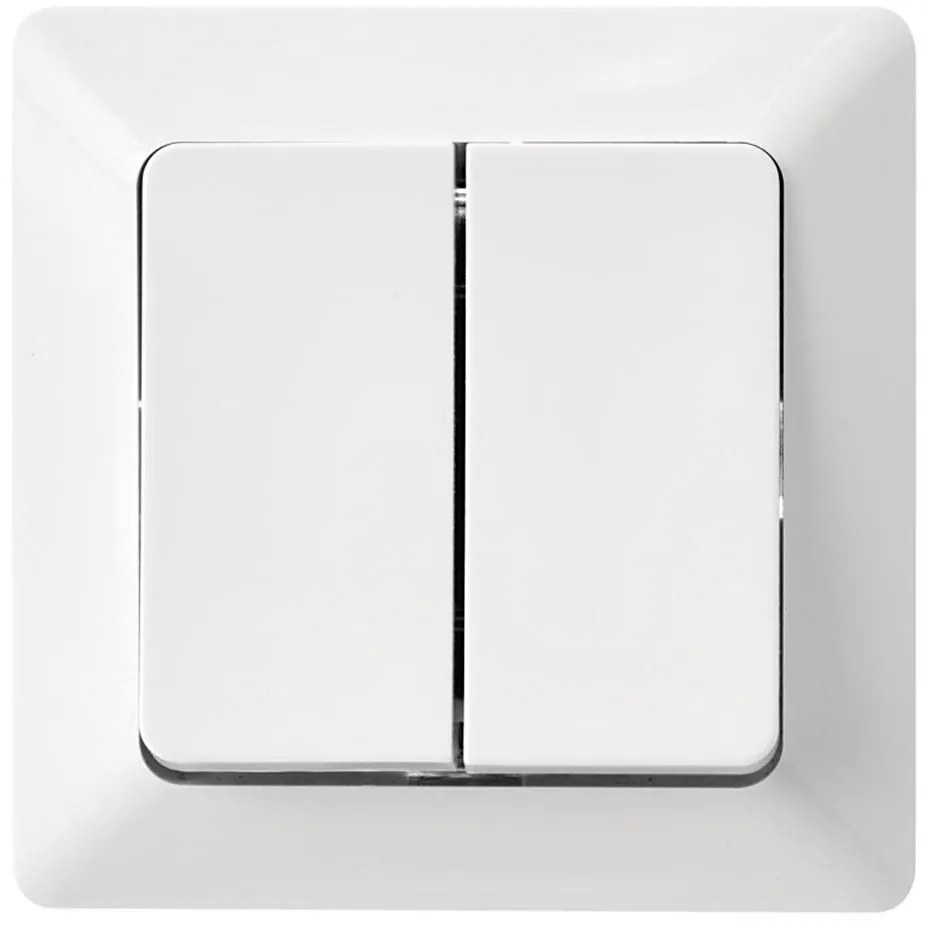 Interruttore a muro per casa doppia alternata 250V/10A