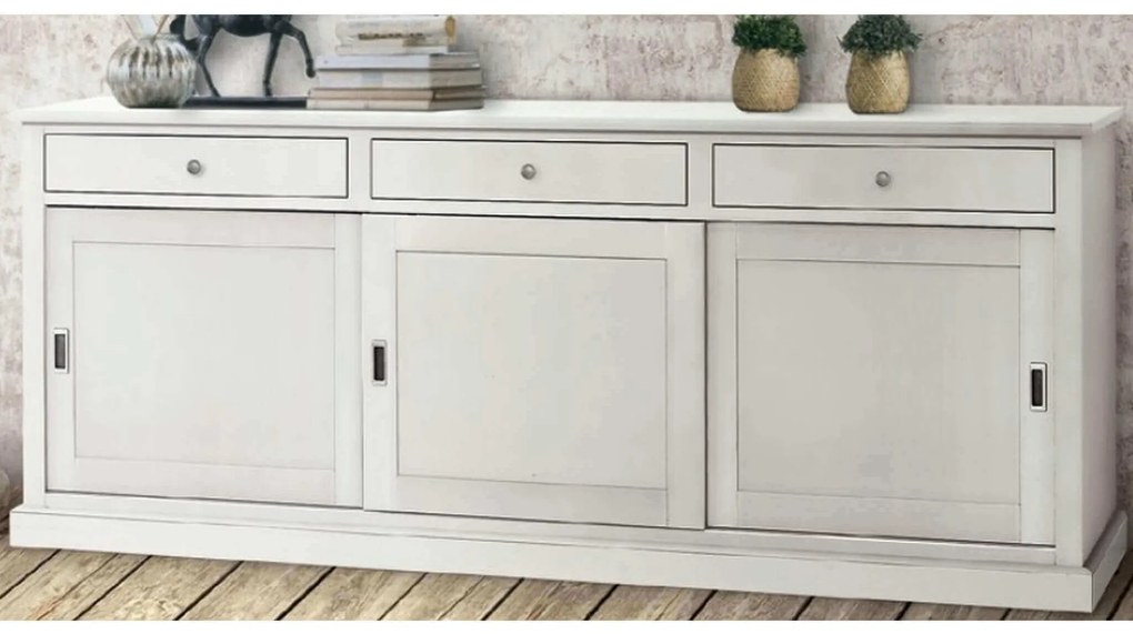 LEXY - credenza in legno tre ante