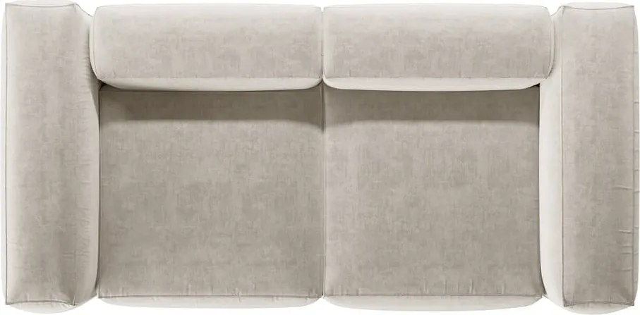 Divano beige 224 cm Bergamo – Cosmopolitan Design
