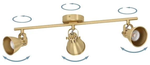 Eglo 900172 - Faretto LED SERAS 3xGU10/3W/230V