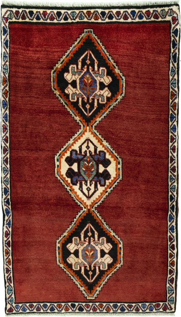 Gabbeh Tappeto persiano 90 x 140 Rosso (Iran) Annodato A Mano