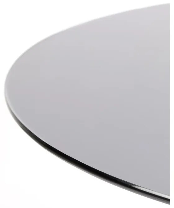 Tavolo da pranzo rotondo con piano in vetro ø 104 cm Floris - White Label