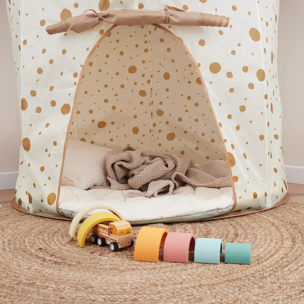 Bieco - Arcobaleno impilabile in silicone - Tropical Vibes