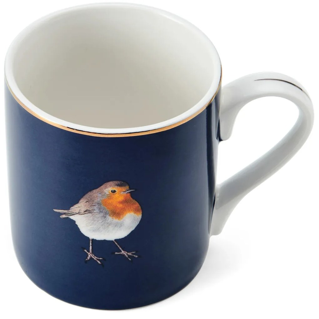 Tazza pettirosso porcellana blu Mikasa