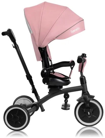 Lionelo - Triciclo per bambini TRIS PLUS Pink Rose