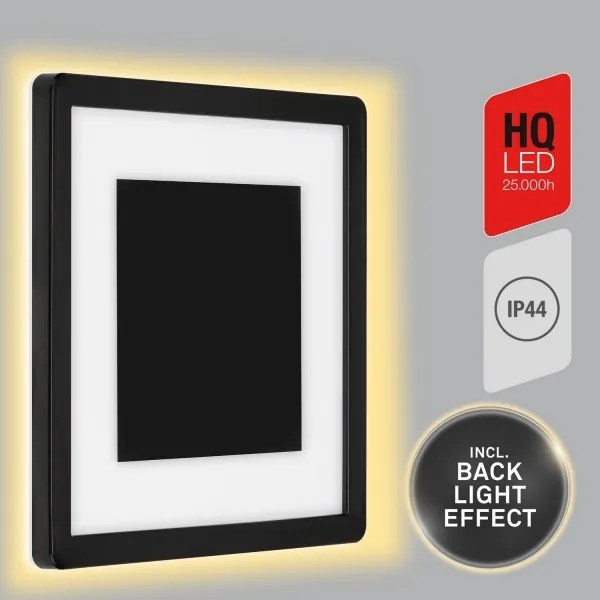 Briloner 315905TF - Applique a LED da esterno LED/15W/230V IP44 4000K nero