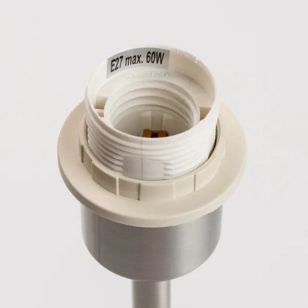 Eglo - Lampada da tavolo LED TUNJA 1xE27/60W/230V, colore crema