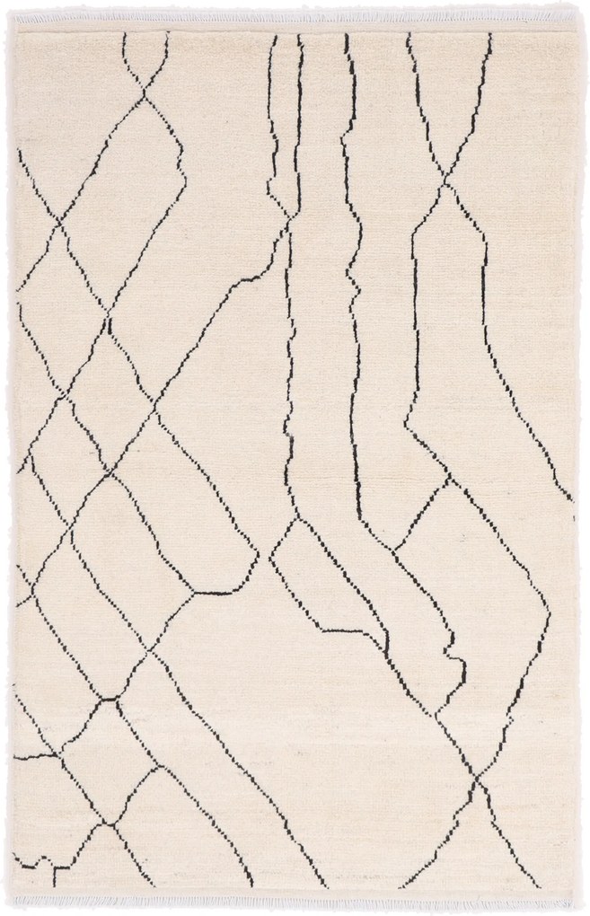 Berber Tappeto 100x150 (Afghanistan) Annodato A Mano