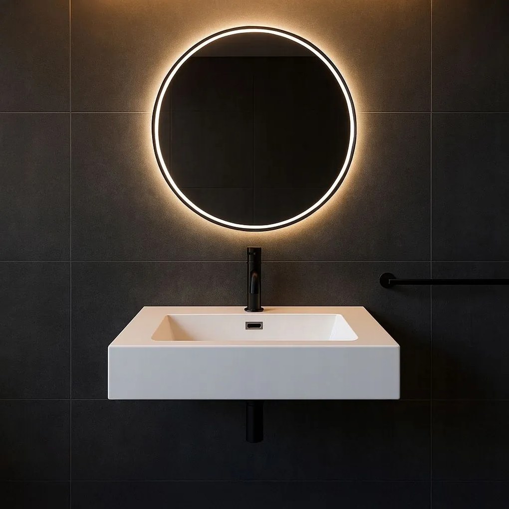 Lavabo da appoggio in ceramica Rea Alison White