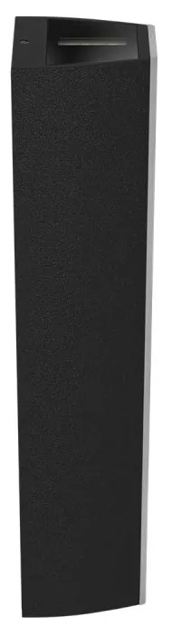 Applique Bidirezionale Nera 12W CCT, IP65 da esterno - Serie FILO Colore Bianco Variabile CCT