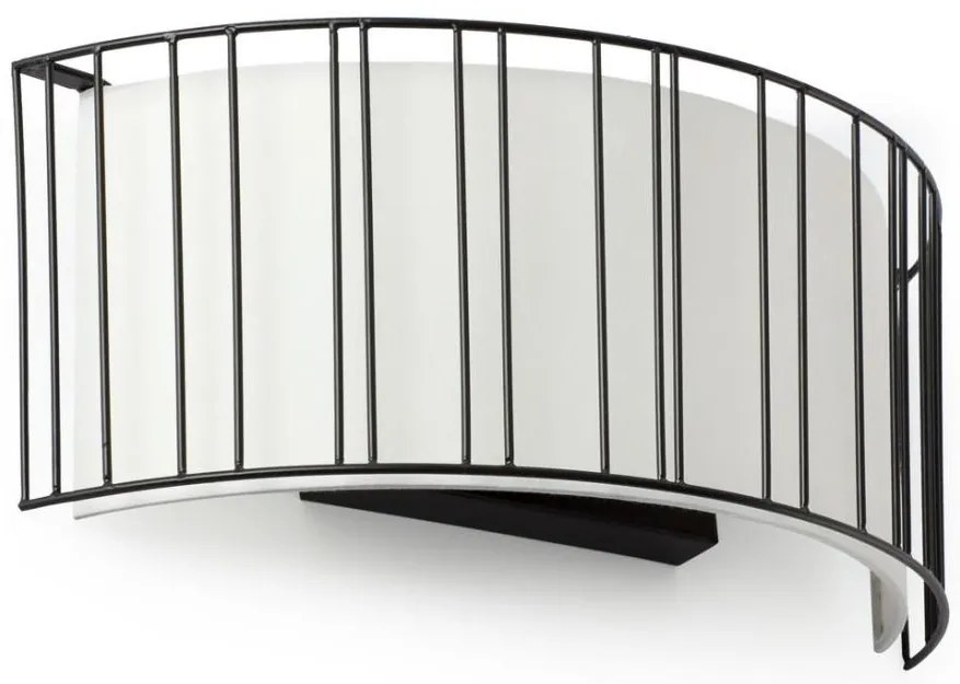 FARO 29310 - Applique LINDA 2xE27/15W/100-240V bianco/nero