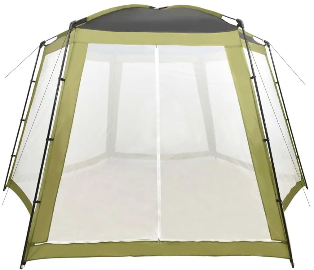Tenda per Piscina in Tessuto 500x433x250 cm Verde