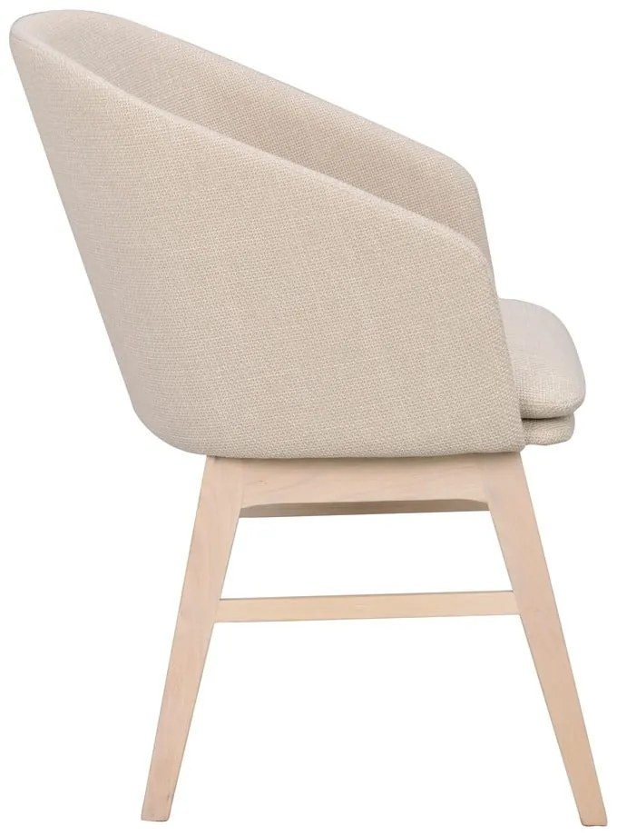 Set di sedie da pranzo beige in imbottito 2 pz Windham – Rowico