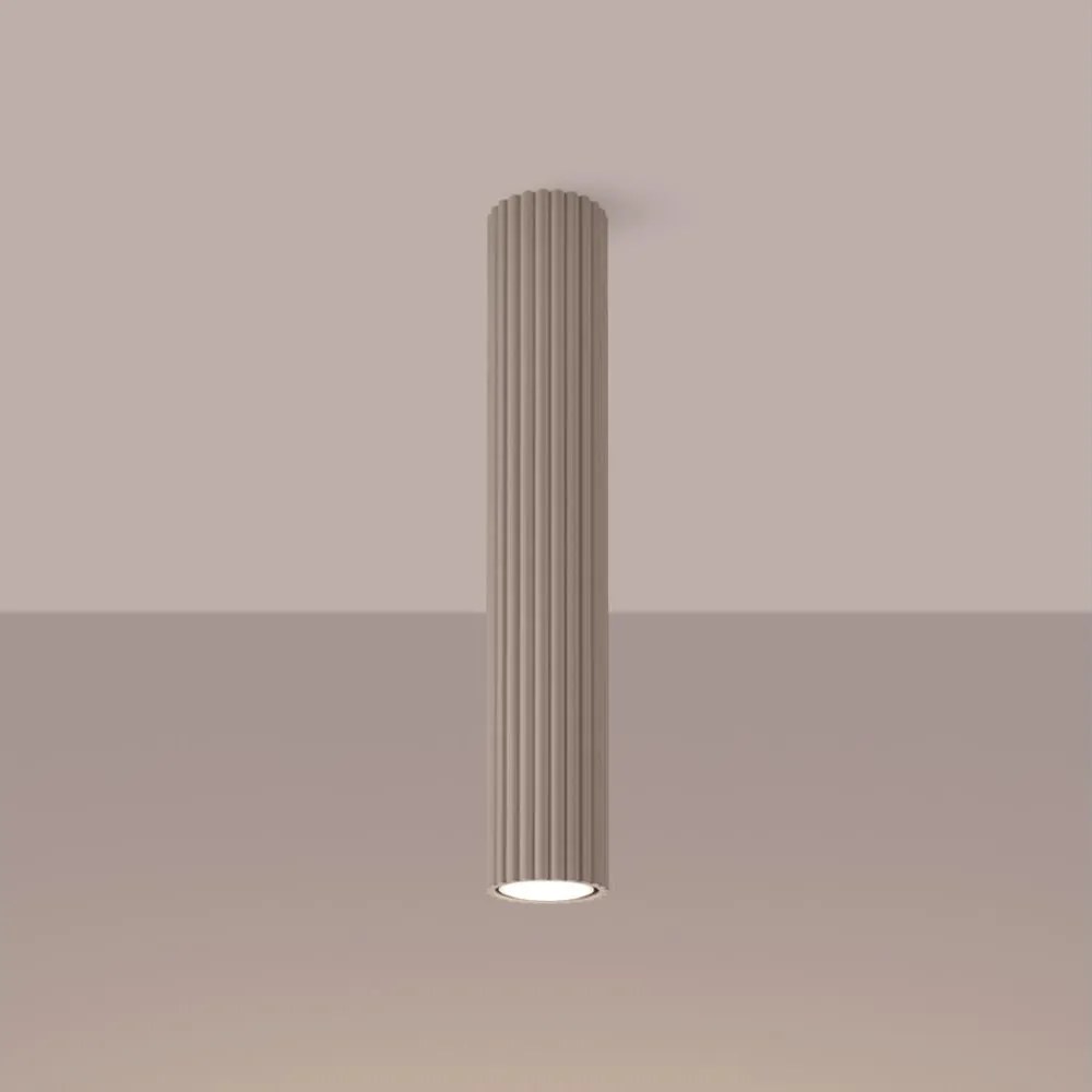 Brilagi - Faretto LED CRESTO 1xGU10/10W/230V 40 cm tortora