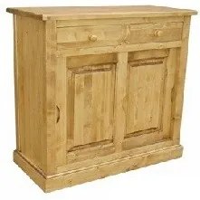 Base credenza 2 ante scorrevoli e 2 cassetti BIFACCIALE - LM-T327