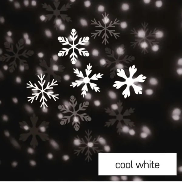 Proiettore LED natalizio da esterno LED/3,6W/230V IP44 bianco freddo