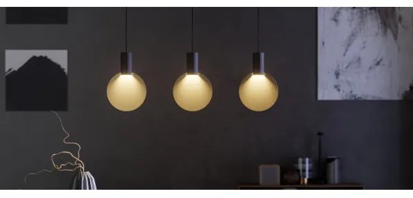 Eglo 900402 - Lampadario LED a sospensione con filo SARONA 3xGU10/4,5W/230V 3000K