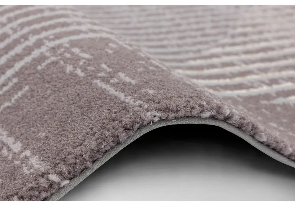 Tappeto in lana grigio 100x180 cm Shades - Agnella