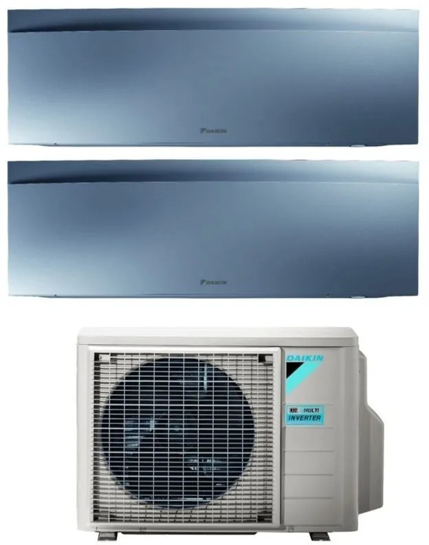 Daikin - Climatizzatore Condizionatore Bluevolution Dual Split Inverter serie emura silver iii 12+12 con 2MXM50A R-32 Wi-Fi Integrato 12000+12000