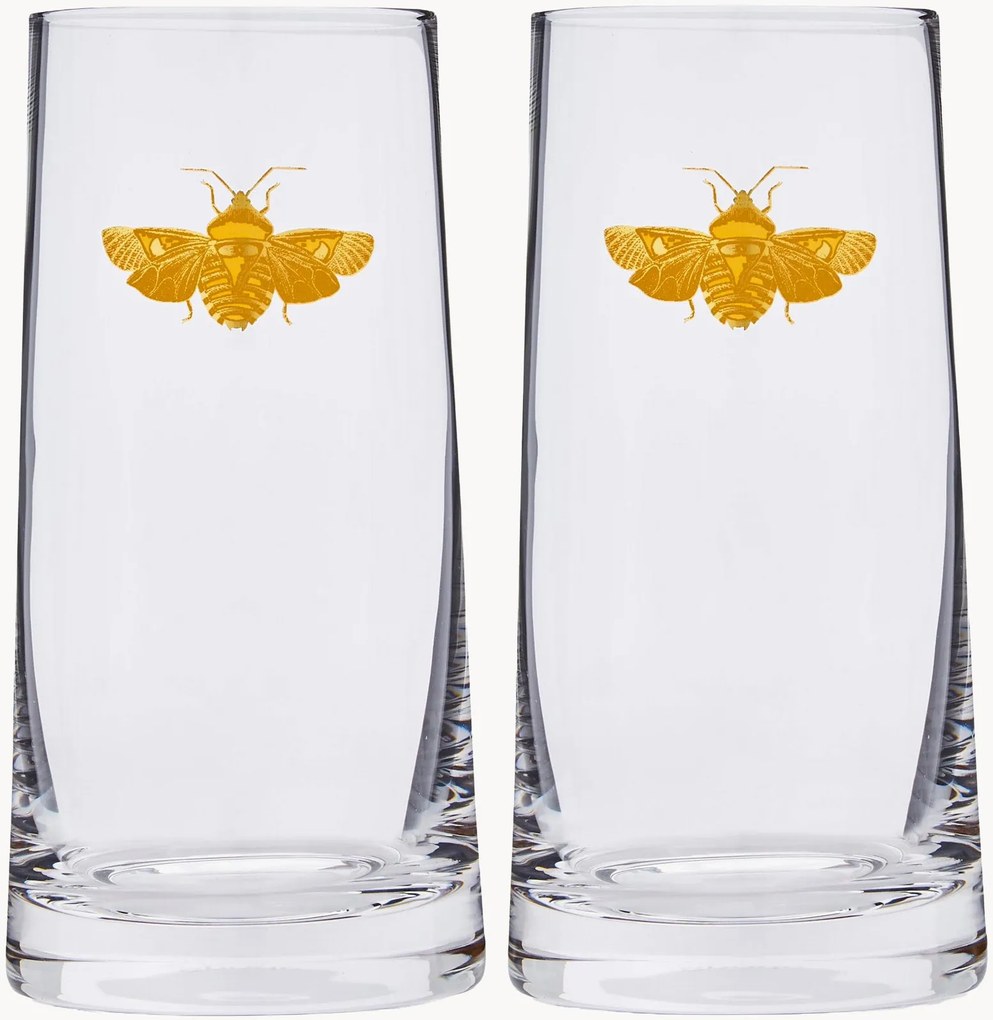 Set di 2 bicchieri da long drink Bee