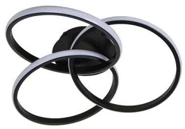 Plafoniera LED dimmerabile LED/70W/230V 3000-6500K nero + telecomando