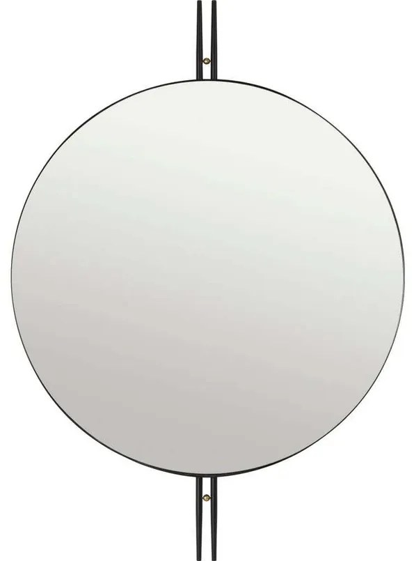IOI Specchio Rotondo Ø80 Nero/Ottone - GUBI