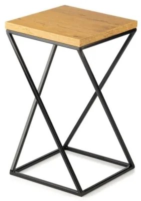 Portafiori LOFT 40x24 cm nero/marrone