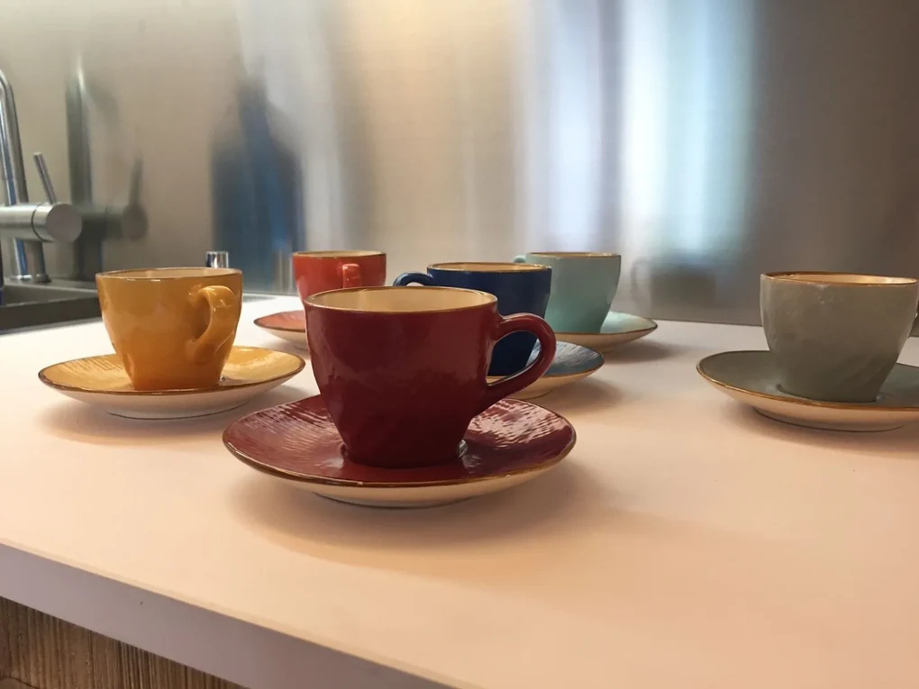 Novità home set tazzine da caffè mediterraneo