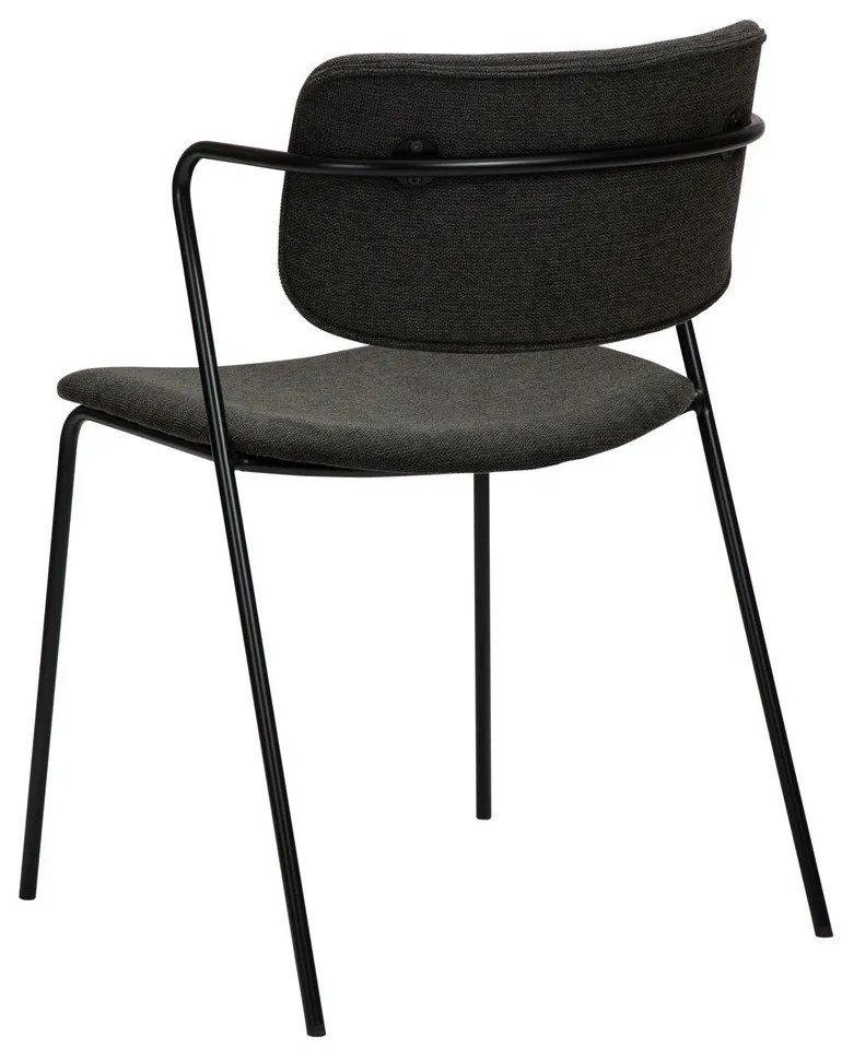 Sedia da pranzo nera Zed - DAN-FORM Denmark